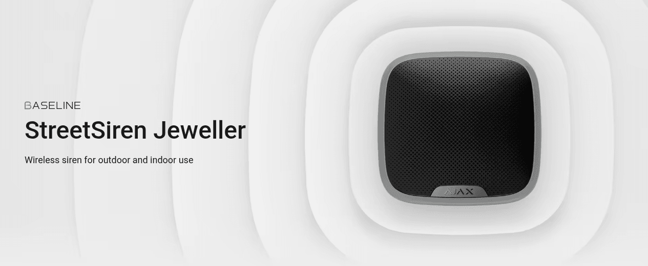 Bee Secure outdoor siren